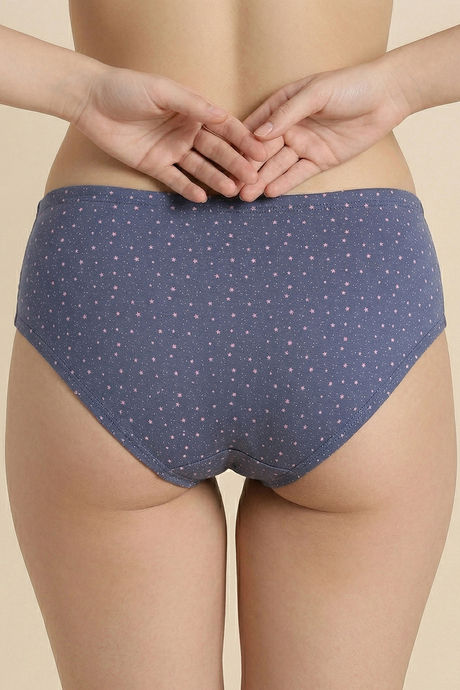 Zivame Low Rise Full Coverage Hipster Panty (Pack of 3) - Multicolor — image 11